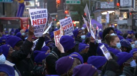 Road closures and restrictions for 1199SEIU union rally